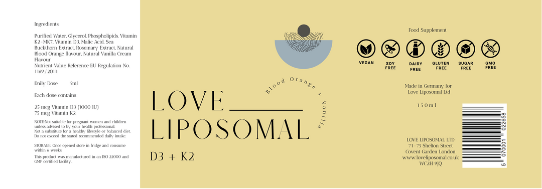 LIPOSOMAL D3 + K2